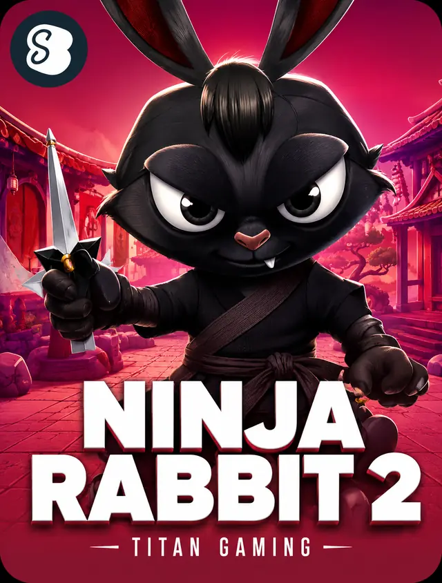 Portada de la slot Ninja Rabbit 2